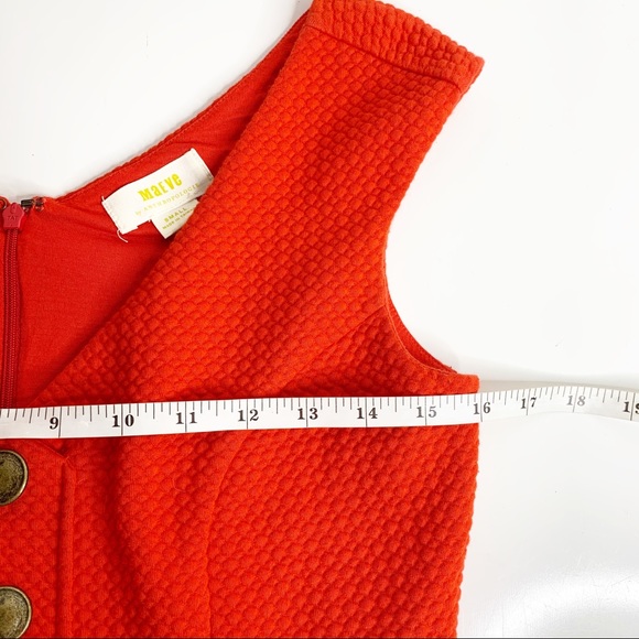 Anthropologie Maeve button front sleeveless dress - Picture 8 of 12